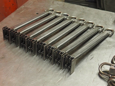 Laser cut parts for retail